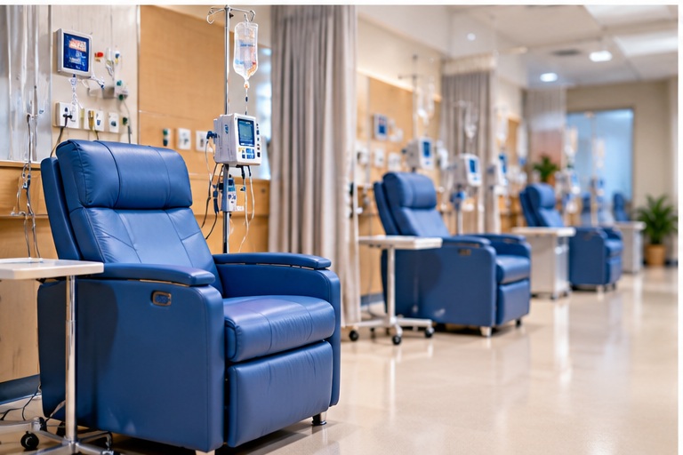 Modern oncology infusion facility